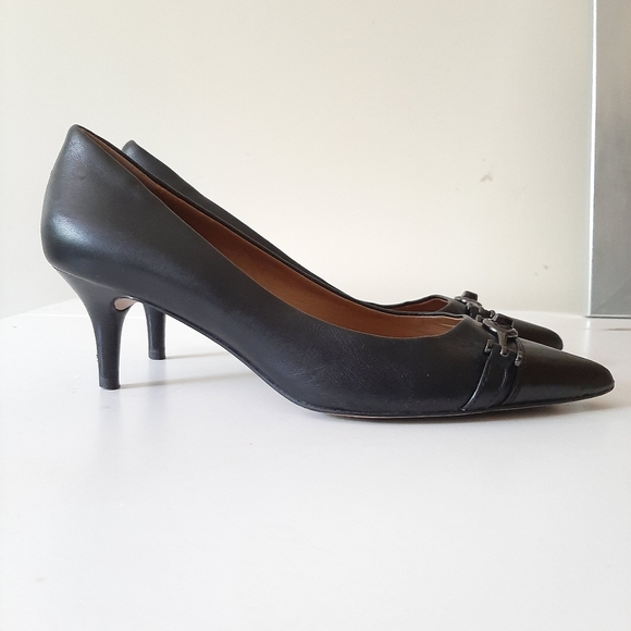 Coach Laurie Kitten Heel 👠 Shoes. Size: 7.5 - Picture 10 of 13